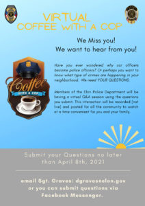 Virtual Coffe with a Cop Graphic